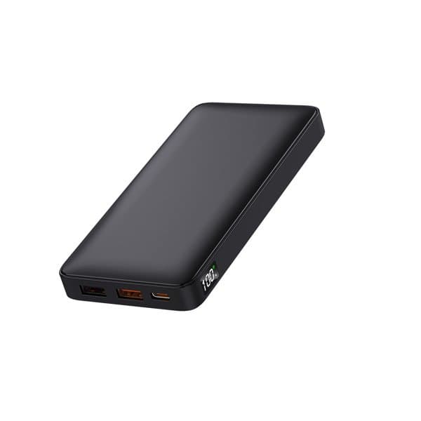 10000 mAh IŞIKLI POWERBANK LCD GÖSTERGELİ